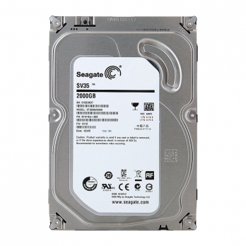 希捷(Seagate) 2TB ST2000VX000 7200轉(zhuǎn)64M SATA 6Gb/秒 監(jiān)控級硬盤
